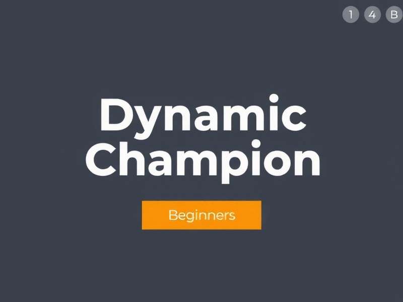 Dynamic Champion - How to Play Guide Dynamic Champion Beginner's Guide